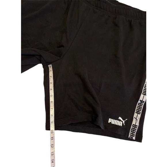 Men’s Shorts Plus Size 4XL Puma Invert Tape Mens Workout Shorts Black - Picture 5 of 11